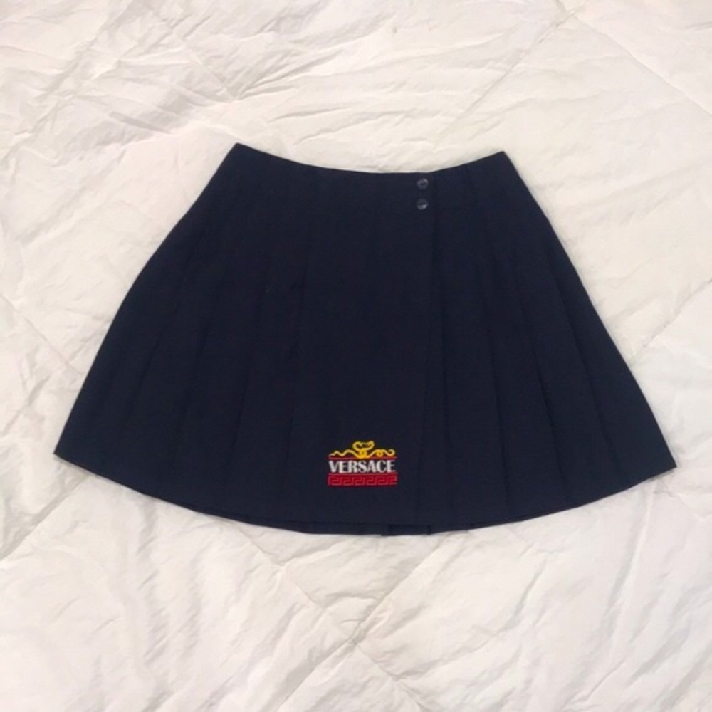 ⭐️ Versace Mini Pleated Tennis / Golf Skirt XS